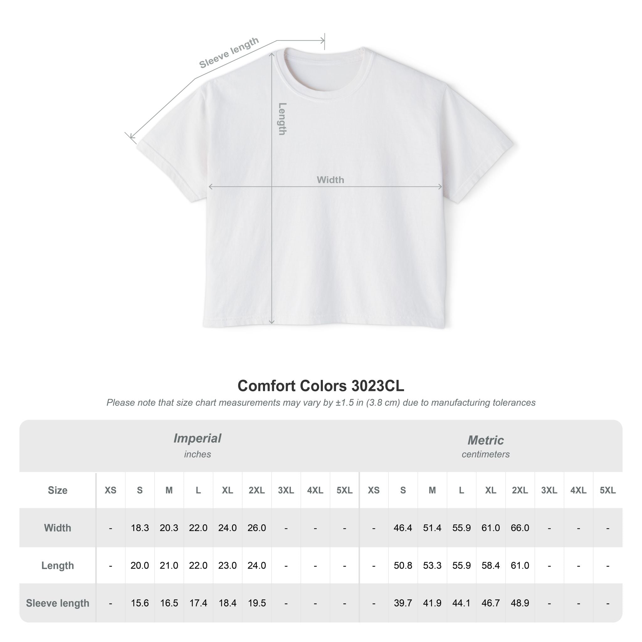Minimalist Women's Boxy Tee — Embossed Subtle Logo Crop T-Shirt