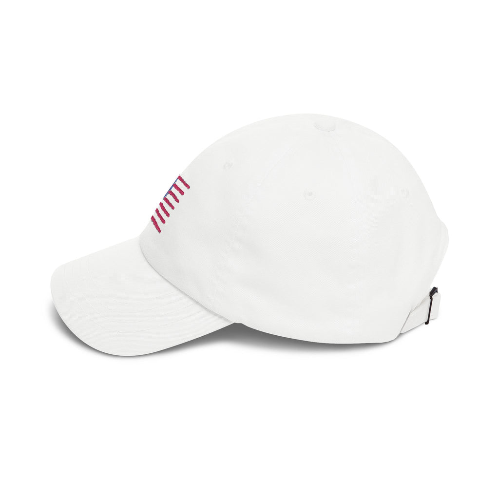Dad Cap — Sparkle American Flag Embroidered Baseball Hat